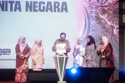 Anwar calls for greater role, more opportunities for women in nation’s development