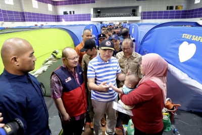 Sabah flood situation improves as evacuee numbers drop to 2,655 this morning