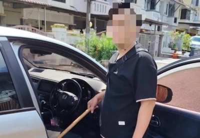 Johor police arrest cane-waving road bully from EDL viral video