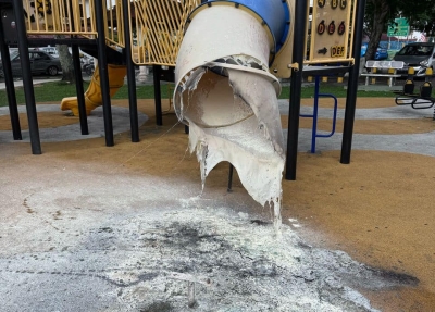 Vandals cause over RM100,000 in damage to Jinjang Baru playground