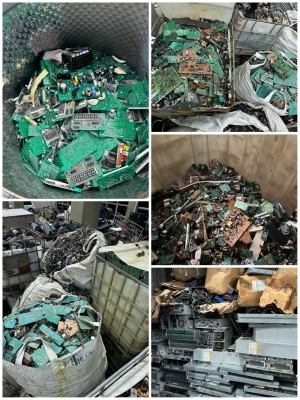 GOF Sarawak seizes RM14.7m worth of e-waste from illegal operations in Kuching raids; nine arrested