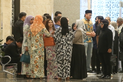 Bella Astillah spotted at court in show of support for Syed Saddiq in appeal against Armada funds conviction