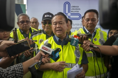 Refuting viral video, works minister says new LTU Expressway not opening for Raya